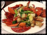 Baked Lobster with Ginger and Green Onion